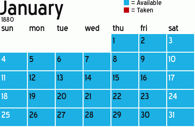 Missionary Dinner Calendar