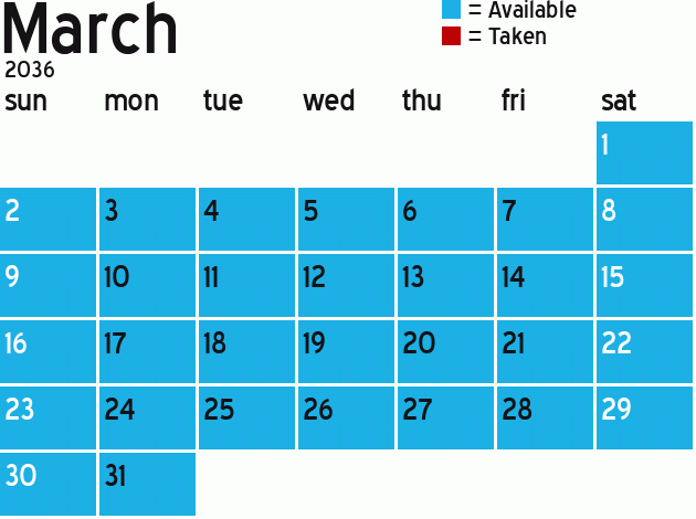 Missionary Dinner Calendar