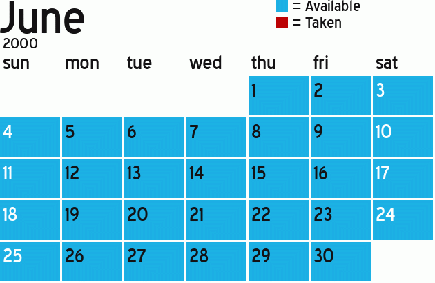 Missionary Dinner Calendar