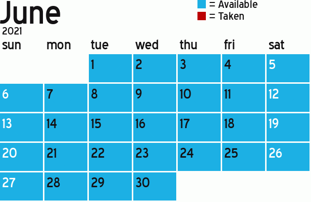 Missionary Dinner Calendar