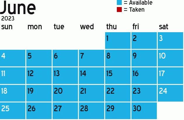 Missionary Dinner Calendar