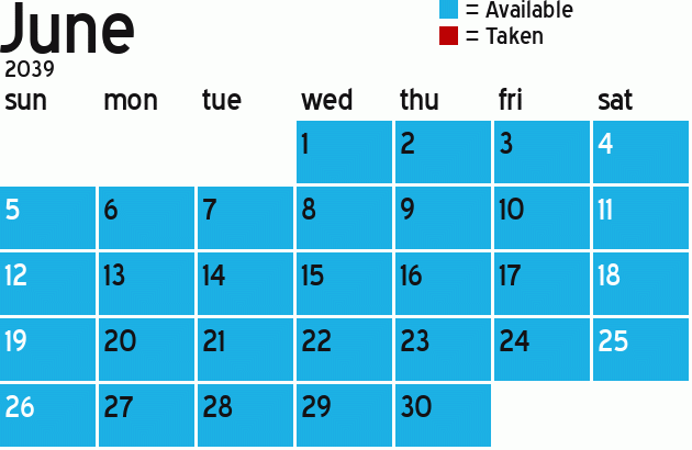Missionary Dinner Calendar