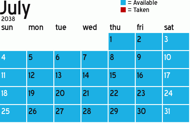Missionary Dinner Calendar