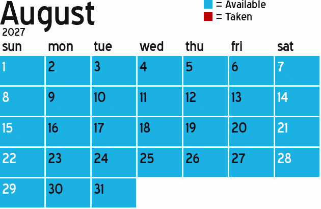 Missionary Dinner Calendar