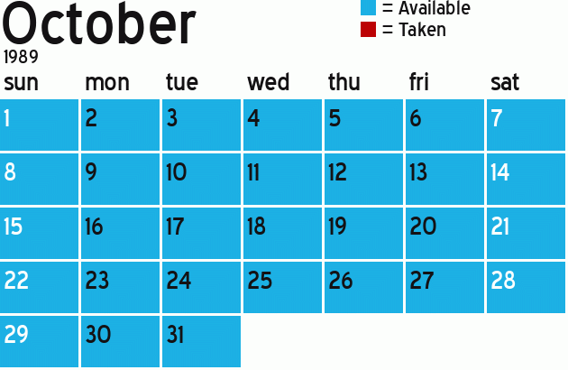 Missionary Dinner Calendar