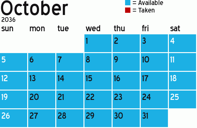 Missionary Dinner Calendar