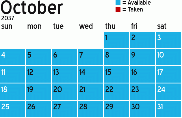 Missionary Dinner Calendar