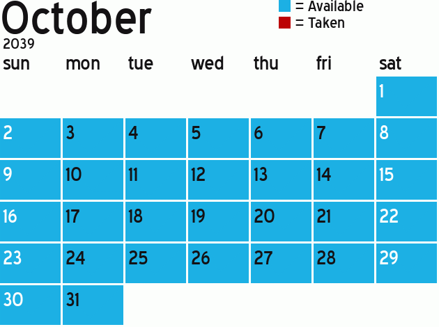 Missionary Dinner Calendar