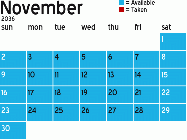 Missionary Dinner Calendar