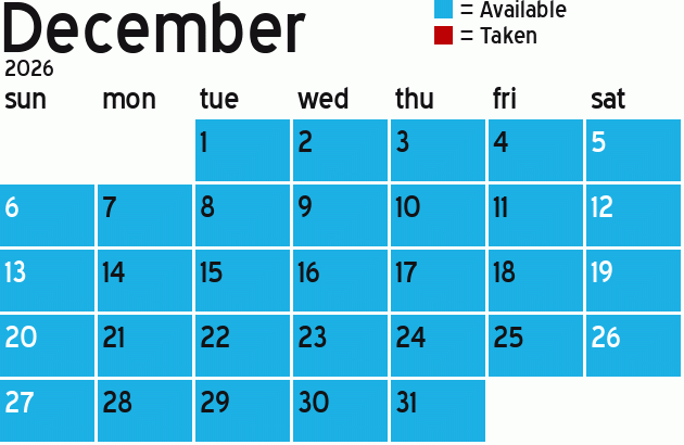 Missionary Dinner Calendar